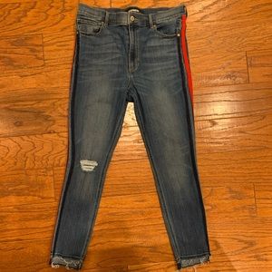EXPRESS JEANS/ JEGGINGS SIDE STRIPE